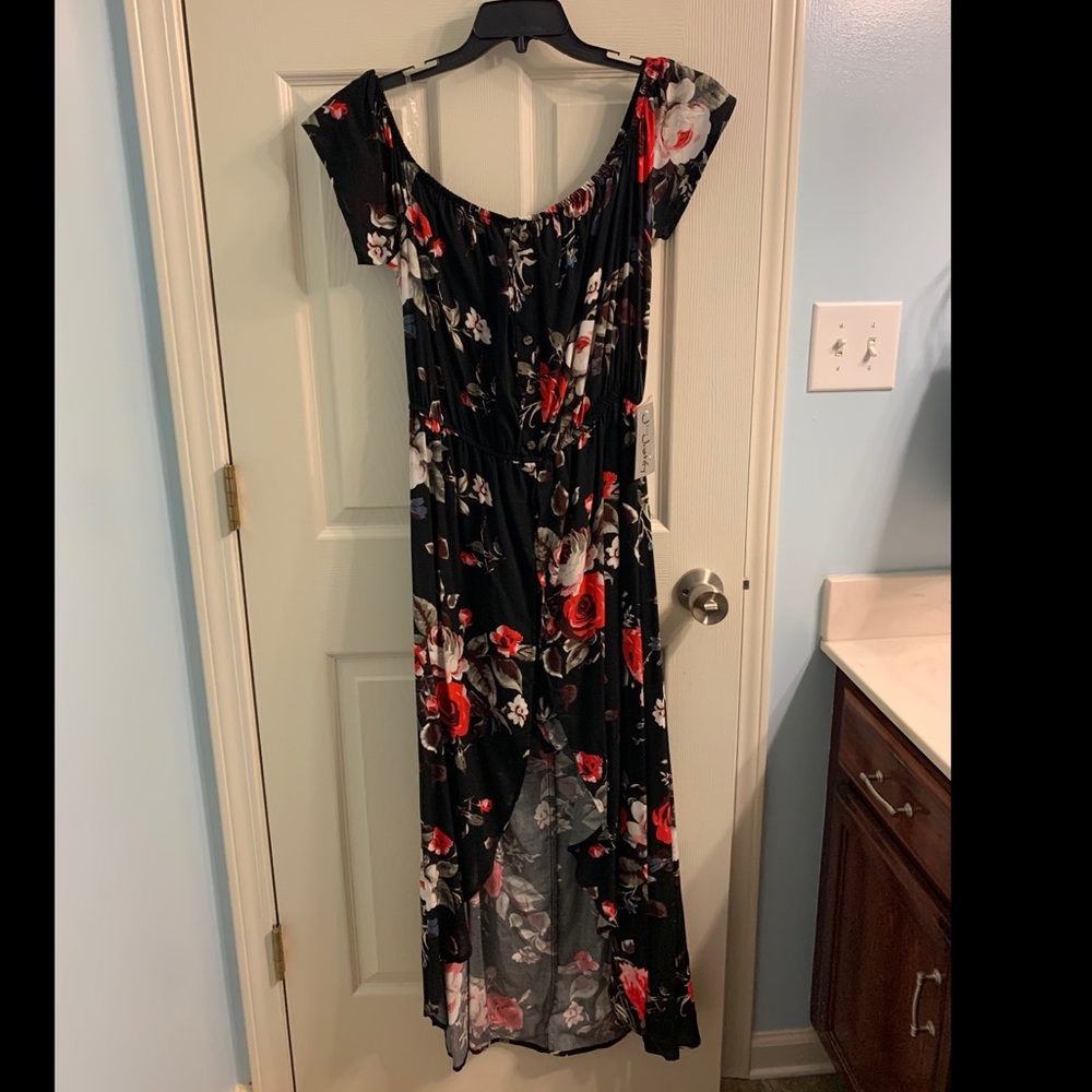 Floral romper jumpsuit